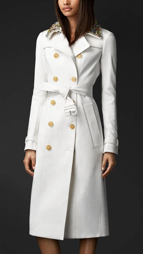 burberry white trench coat sale|authentic Burberry trench coats.